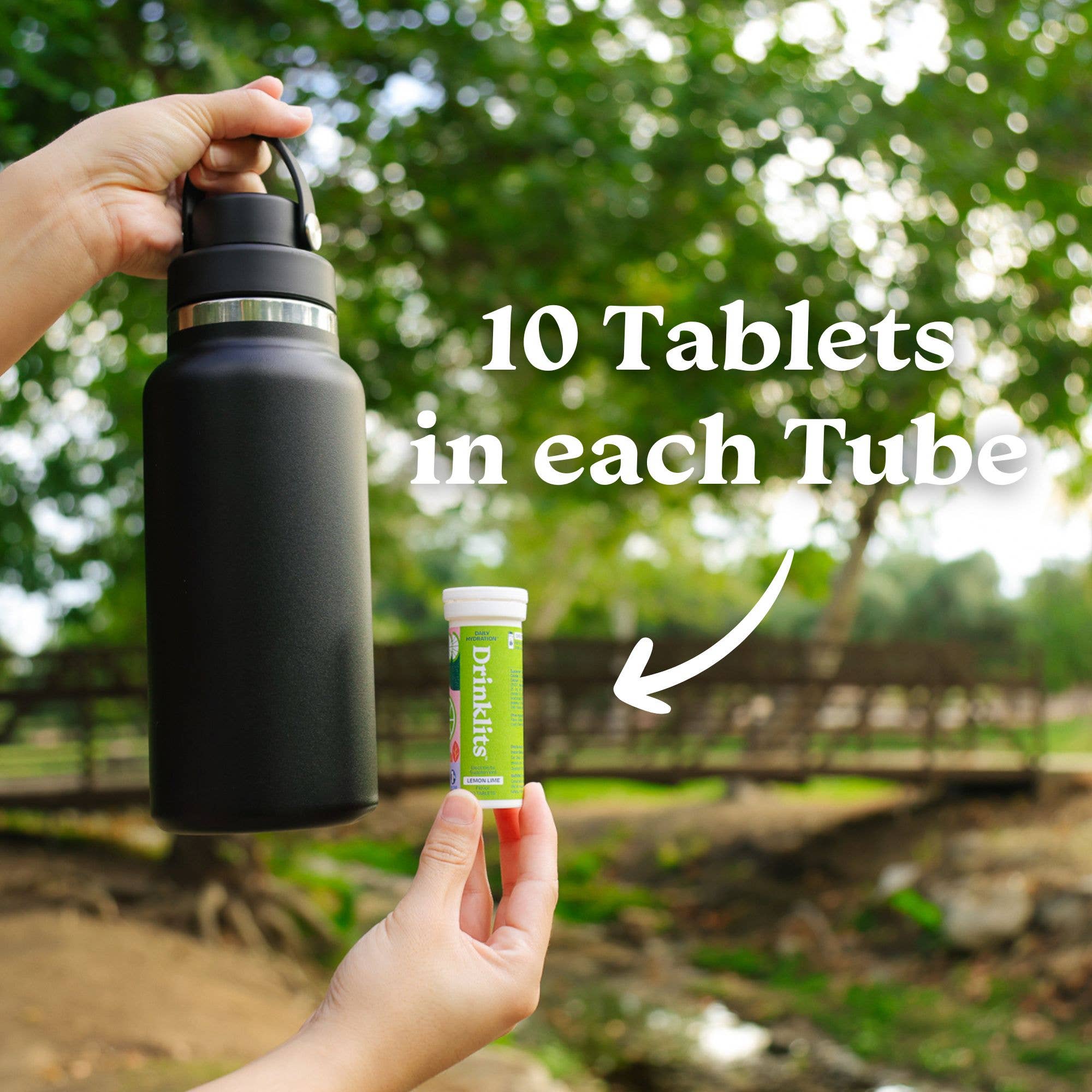 Drinklits Hydration - Wholesale Powdered Health Drink - Hydration Tablets: Natural LEMON-LIME Electrolyte Tablets3