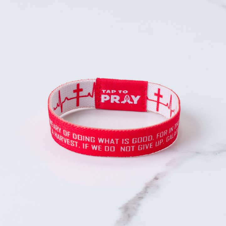 Versible - Wholesale Wristband - Tap To Pray™ Wristbands - Lifeline4