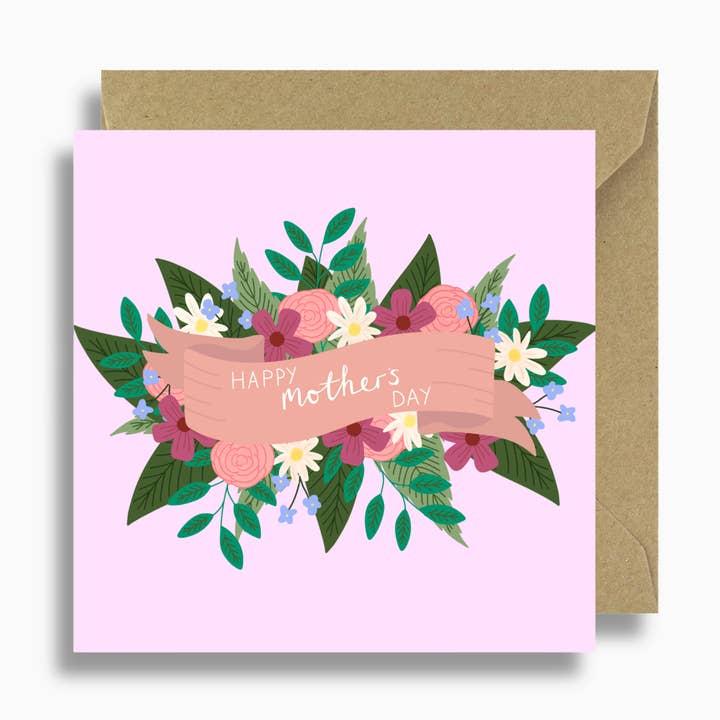 Cartão Floral do Dia das Mães por atacado de Lizzie Chancellor