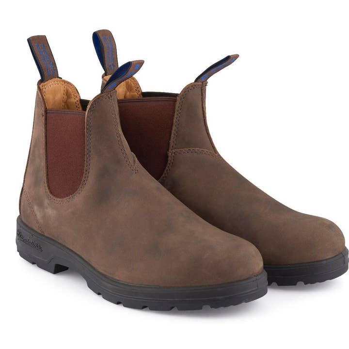 Blundstone #584 Rustic Brown Thermal Chelsea Boot for wholesale on Faire