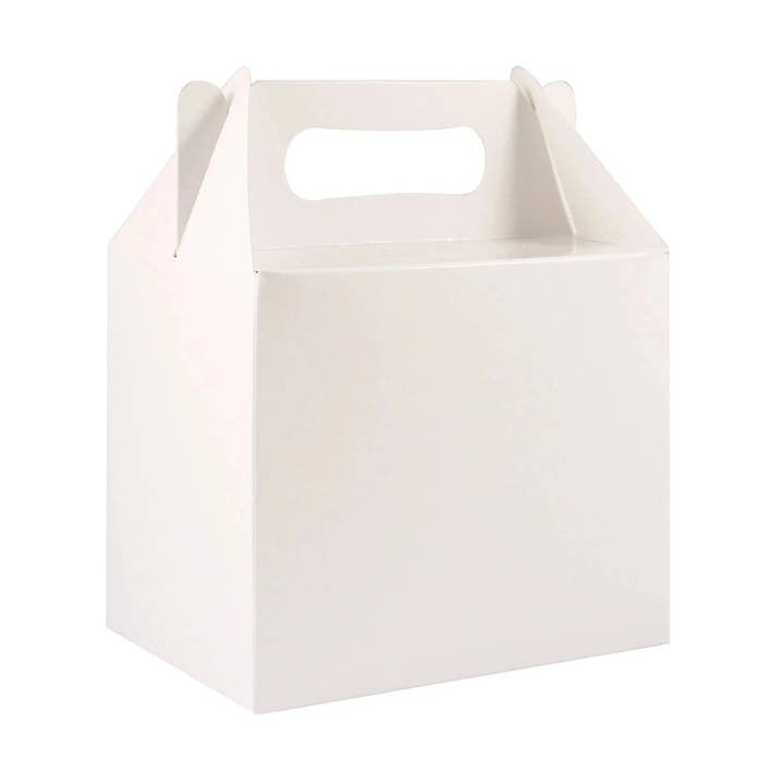 White Party Lunch Box for wholesale by Kids Party Craft