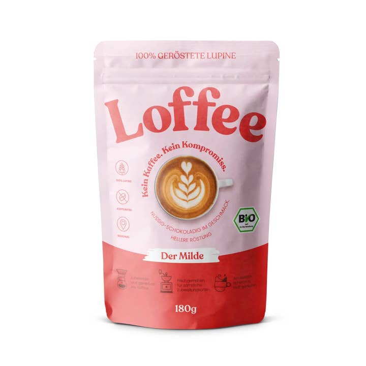 Loffee - Vendita all'ingrosso Caffè macinato - Caffè biologico al lupino - Loffee «The Mild»