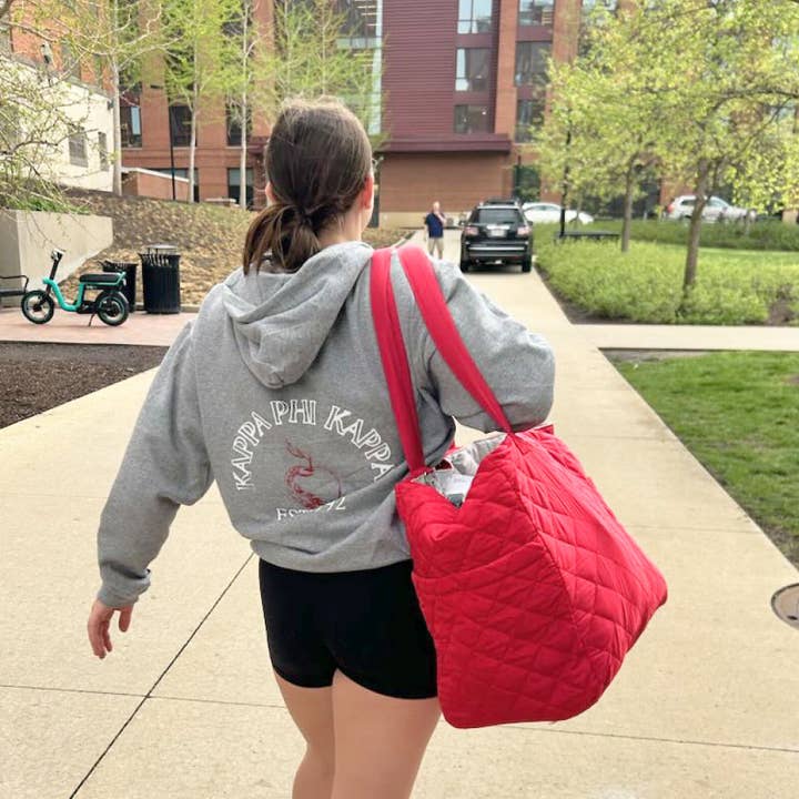 K. Carroll Accessories - Wholesale Tote Bag - Women's - Large Reversible Nylon Tote- School Colors11