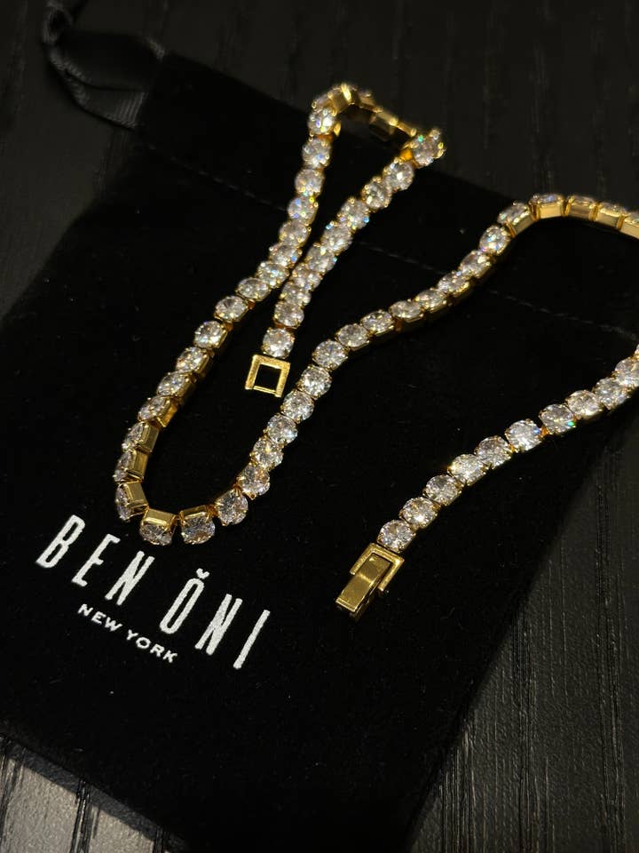 COLLIER DE TENNIS 16 POUCES pour la vente par Ben Oni Jewelry