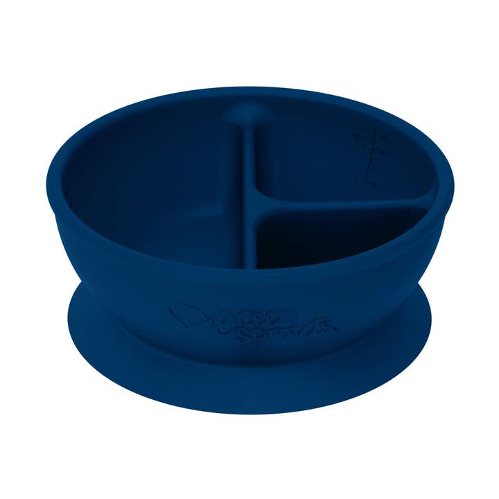 Learning Bowl-Navy-9mo+ for wholesale by For Baby and Up - Green Sprouts