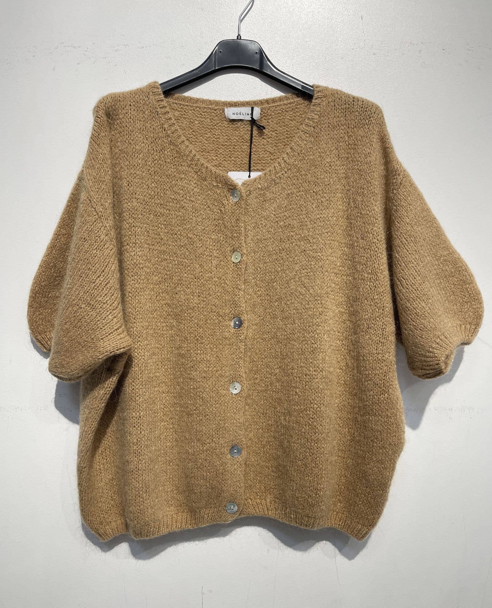 NOELINE - Wholesale Cardigan - Women's - Kid mohair and wool vest 75291