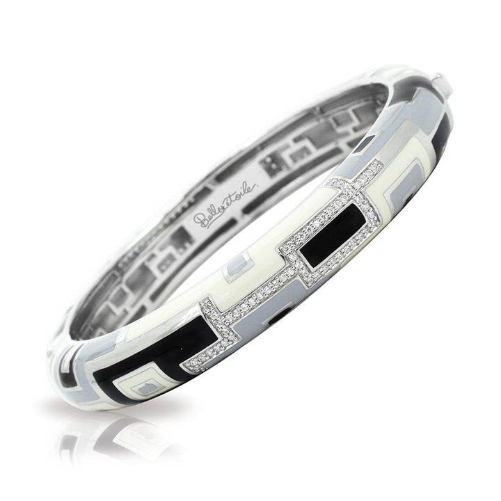 Art Deco Stackable Bangle for wholesale by Belle Etoile