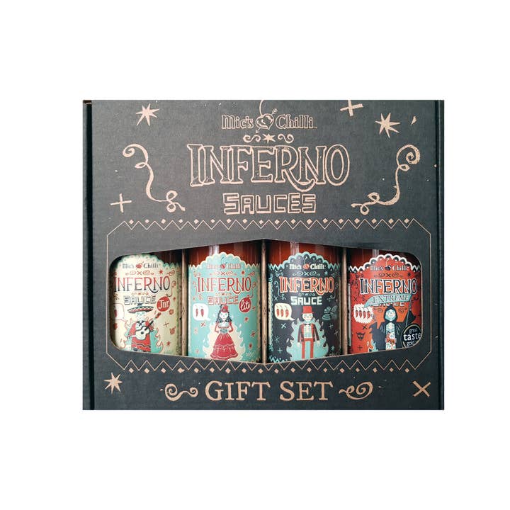 Mic's Chilli - Wholesale Hot Sauce - Inferno Sauce Gift Set