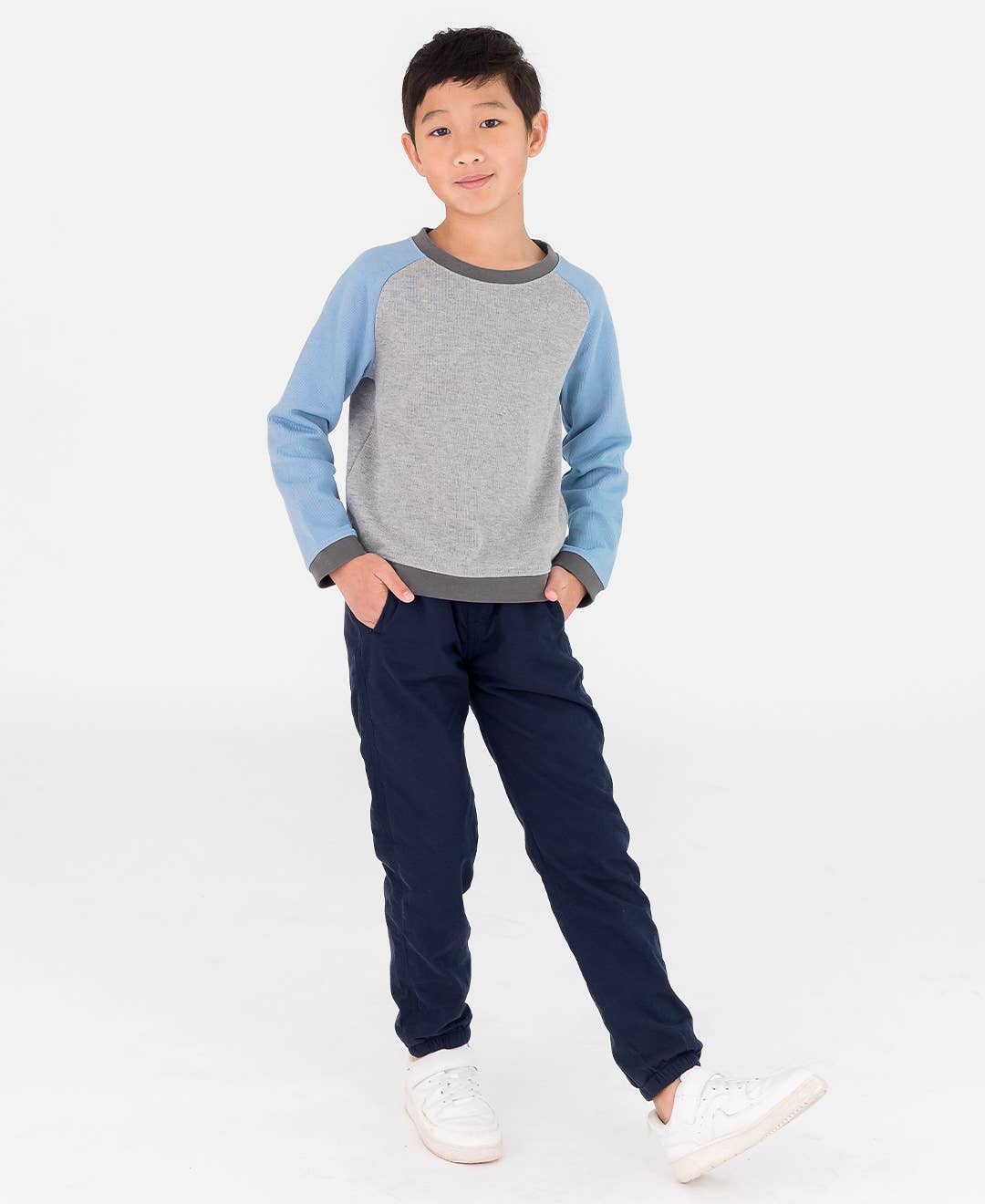 RuffleButts + RuggedButts - Wholesale Pants - Kids - Boys Dark Navy Jogger Pants6