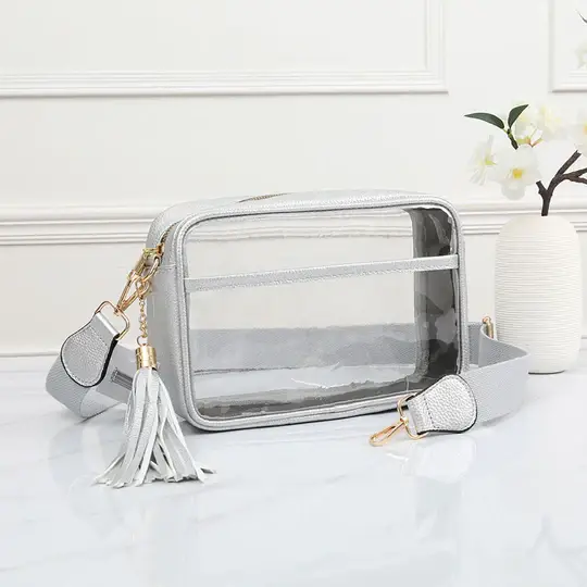 The Darling Effect Game Day Clear Crossbody Bag