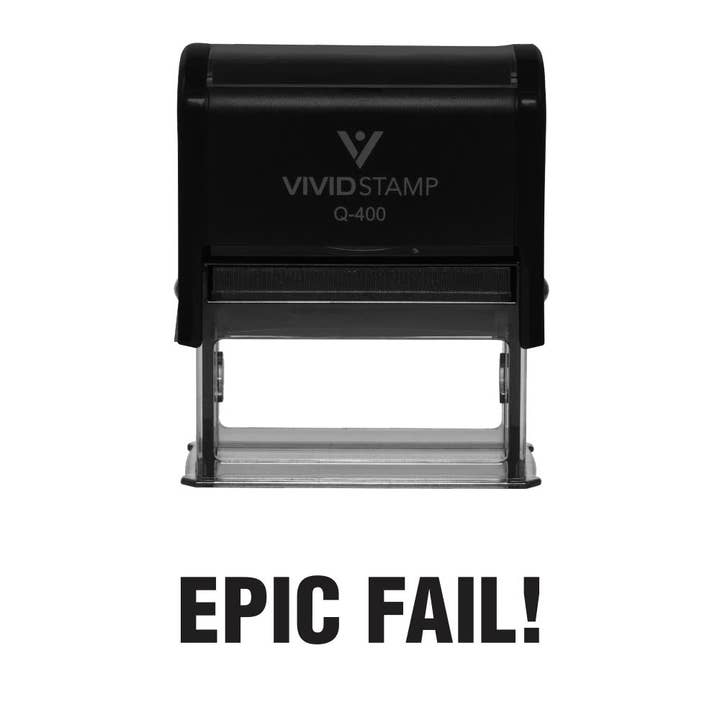 All Quality - Vendita all'ingrosso Regalo divertente/originale - Timbro Epic Fail Novelty6