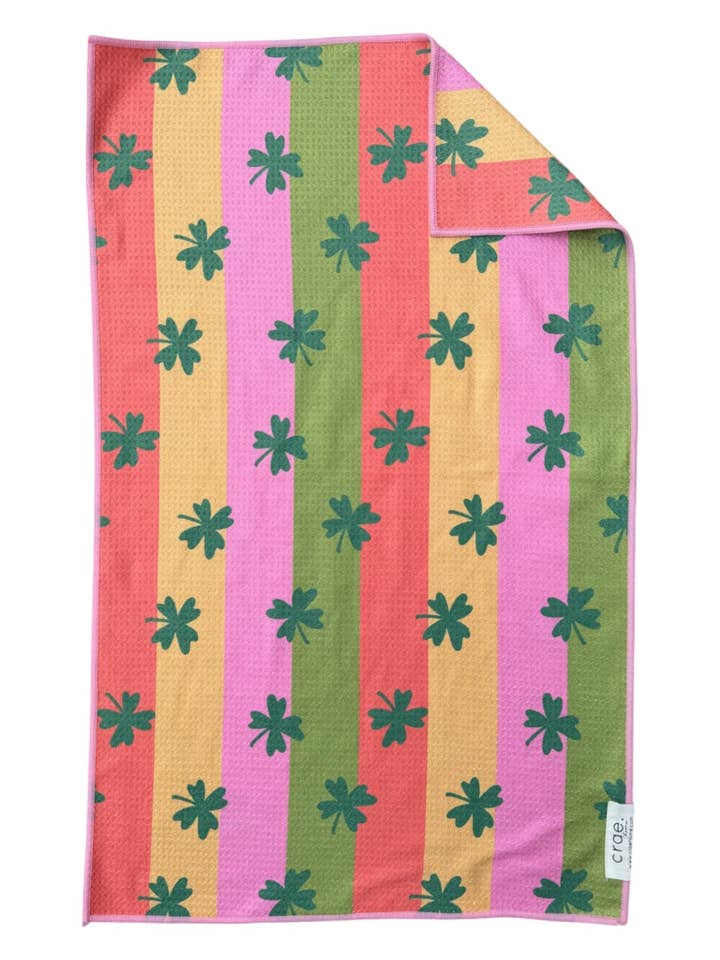 Clover Pop : Serviette à main double face pour la vente par Crae.Home