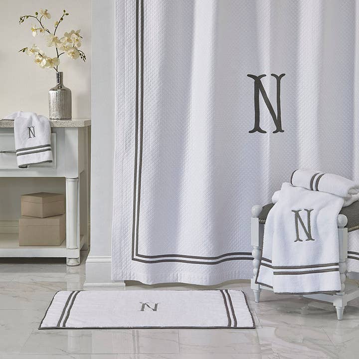 Home Treasures Linens - Wholesale Shower Curtain - Ribbons Shower Curtain27