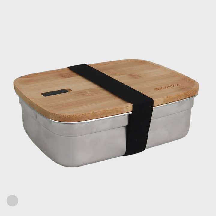 1200ml Bamboo Steel Lunch Box for wholesale by Sophos