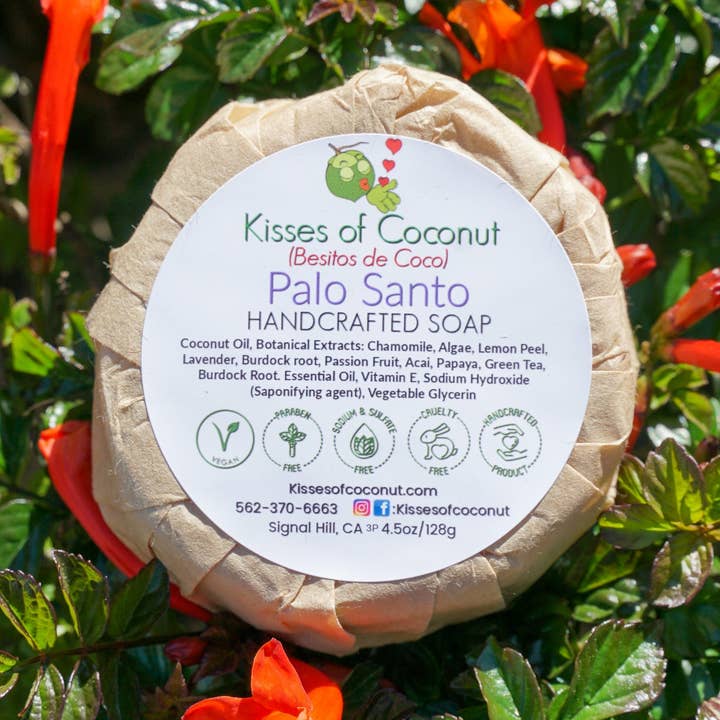 Palo Santo zeep voor wholesale door Kisses of Coconut