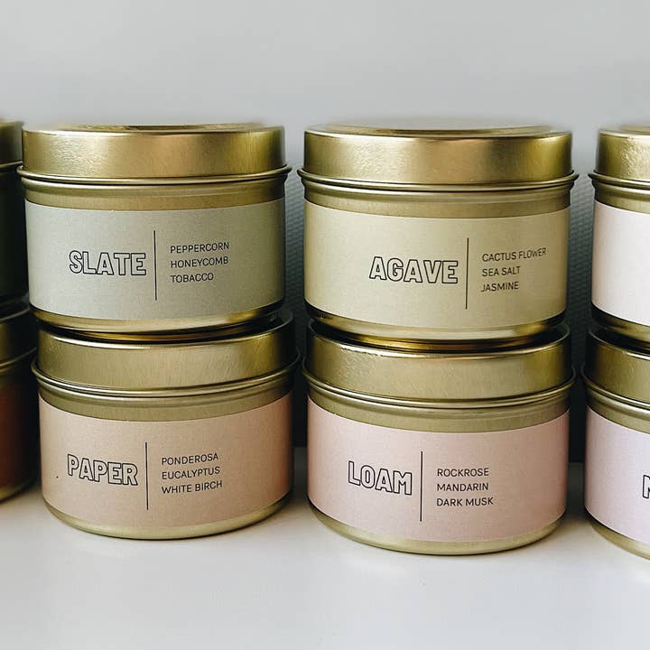 sea of roses - Wholesale Travel Candles - 4oz - core collection candles1