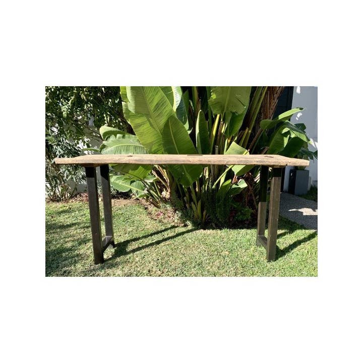 Paloma Black (Casa Natura Design, S.L.) - Vendita all'ingrosso Consolle - Consolle in legno naturale con bellissimi pannelli di legno antico e8