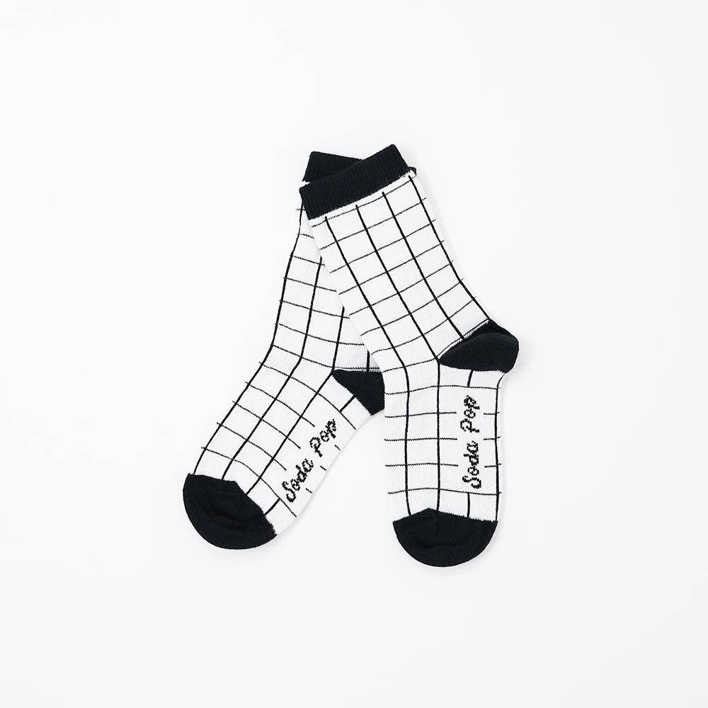 Cribstar - Wholesale Socks - Kids - Mono Grid Kids Socks