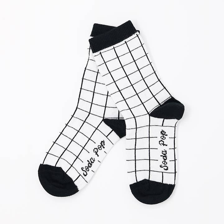 Cribstar - Wholesale Socks - Kids - Mono Grid Kids Socks0