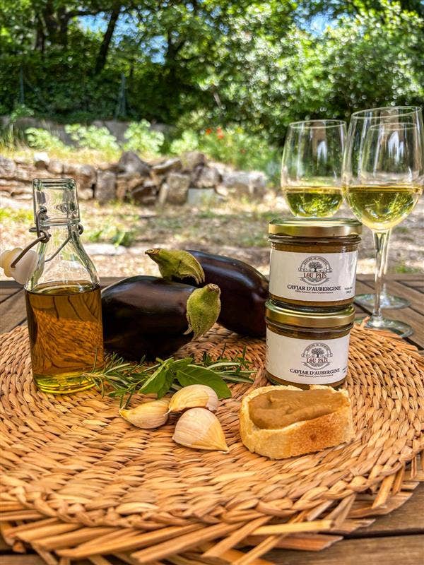 Lou Païs - Wholesale Pickled Vegetables - Eggplant Caviar - Provençal Recipe - 100g1