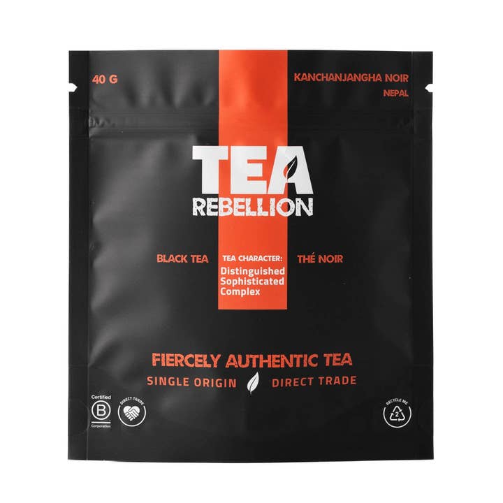Kanchanjangha Noir - Black Tea | Nepal | 40g Loose Leaf Tea for wholesale by Tea Rebellion Canada
