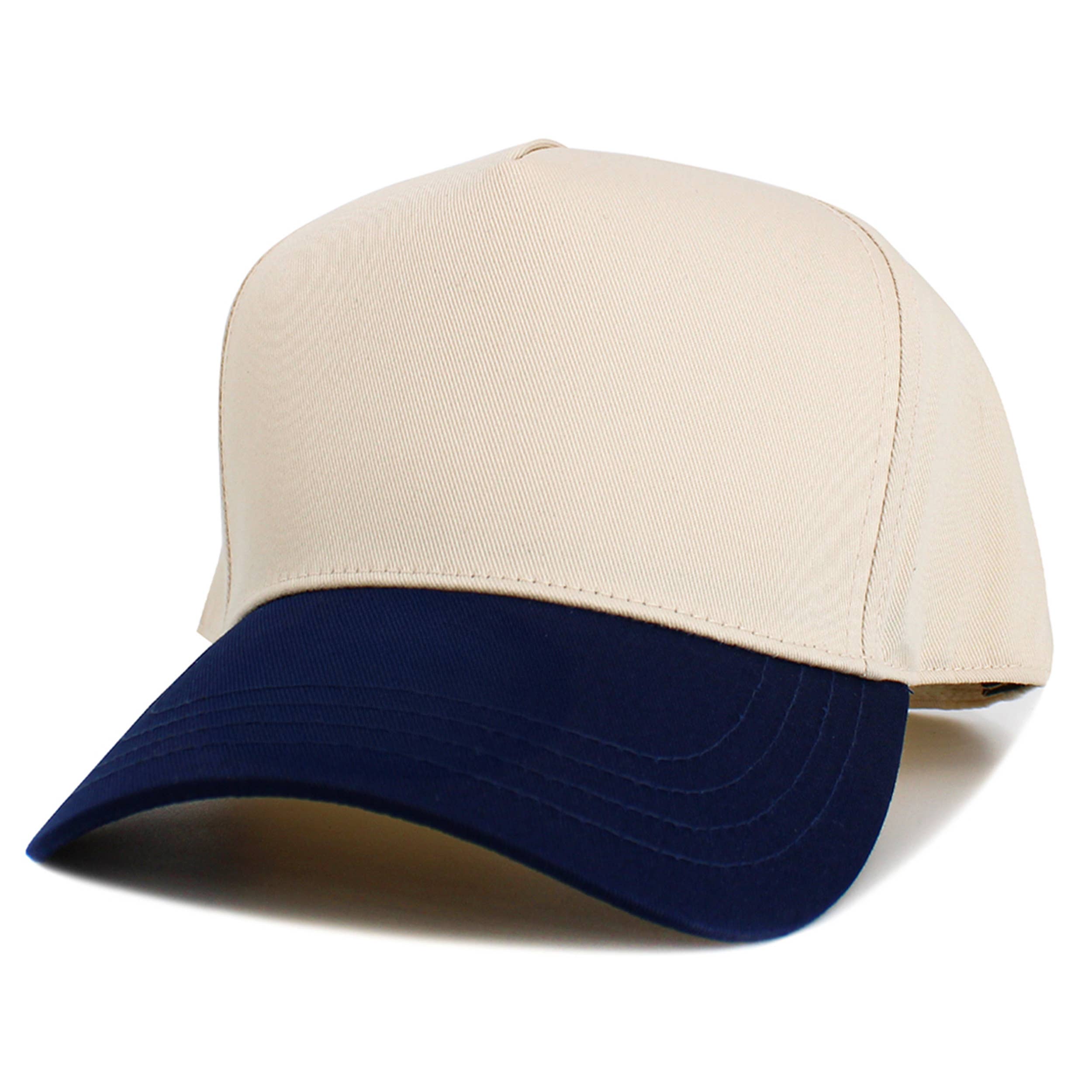 Hana – Engroshandel Baseballkasket - Dame – Fem-panels ensfarvet snapback baseballkasket4