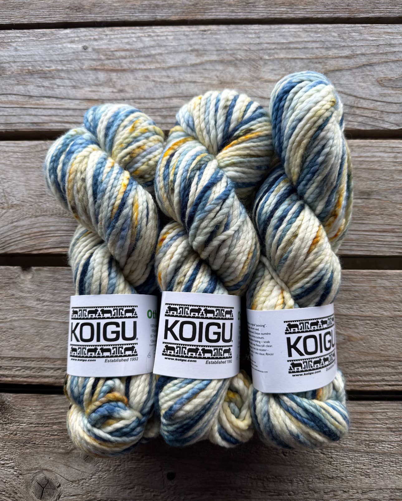 Koigu Wool Designs – Engroshandel Garn – Koigu Othello chunky merino garn gruppe A11