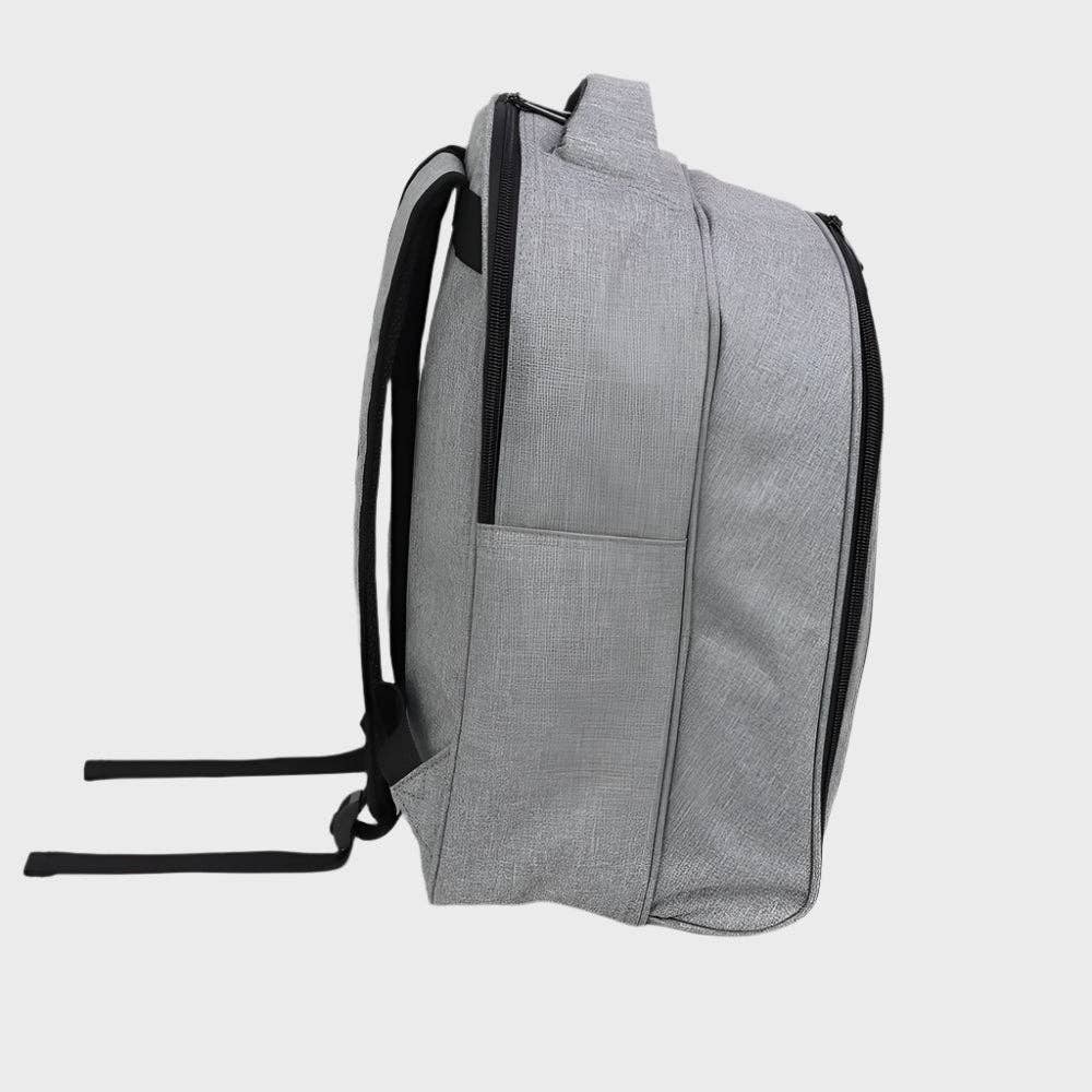 Sophos – wholesale Cooler/cooler bag – Grey Cooler Backpack with Picnic Set3