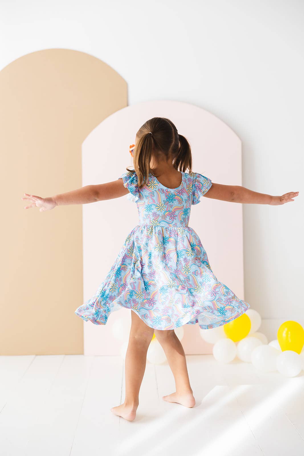 Charlie Lou Baby - Wholesale Dress - Kids - Twirl Dress | Groovy Fall After All1