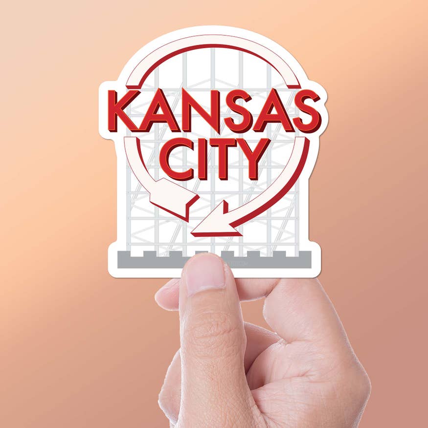 Kansas City Script Sticker - Carly Rae Studio