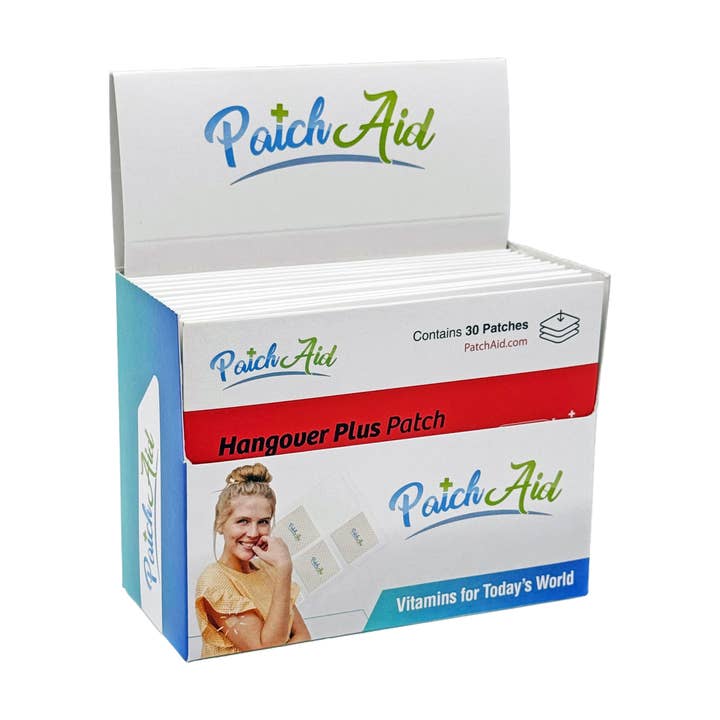 PatchAid - Wholesale Oral supplement/vitamin - Hangover Plus Patch - Fast Recovery & Vitamin Support