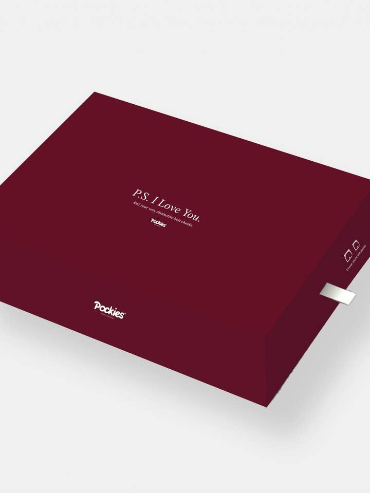 Caja de regalo para San Valentín con 2 boxers para venta al por mayor de Pockies