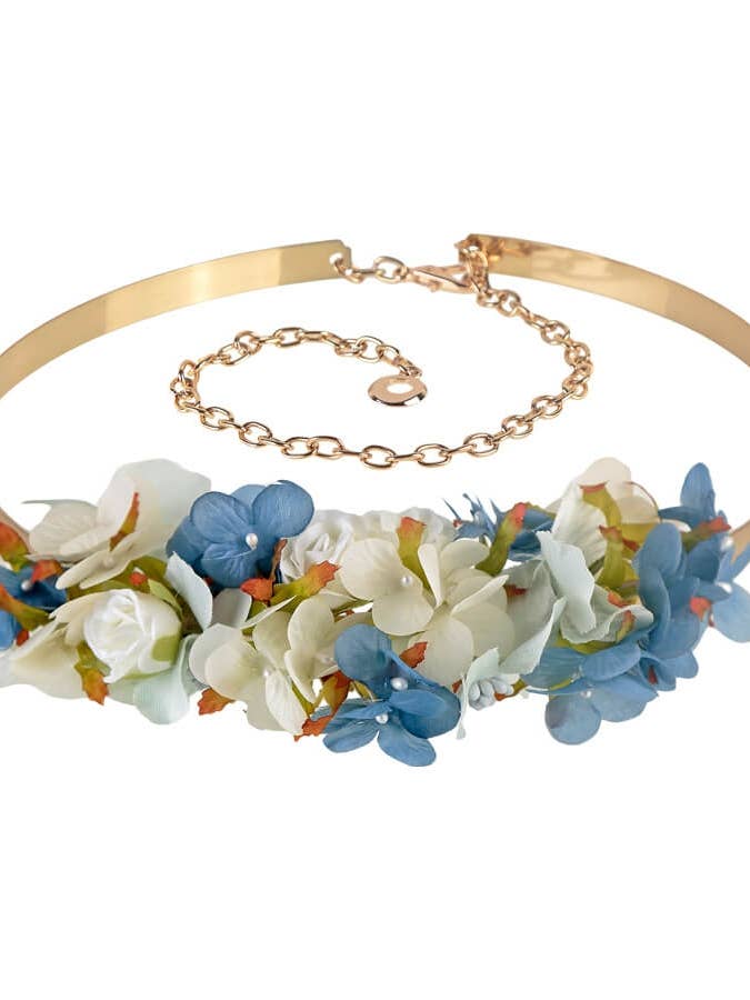 Blauer Aro D Gürtel für den Großhandel von Flormoda