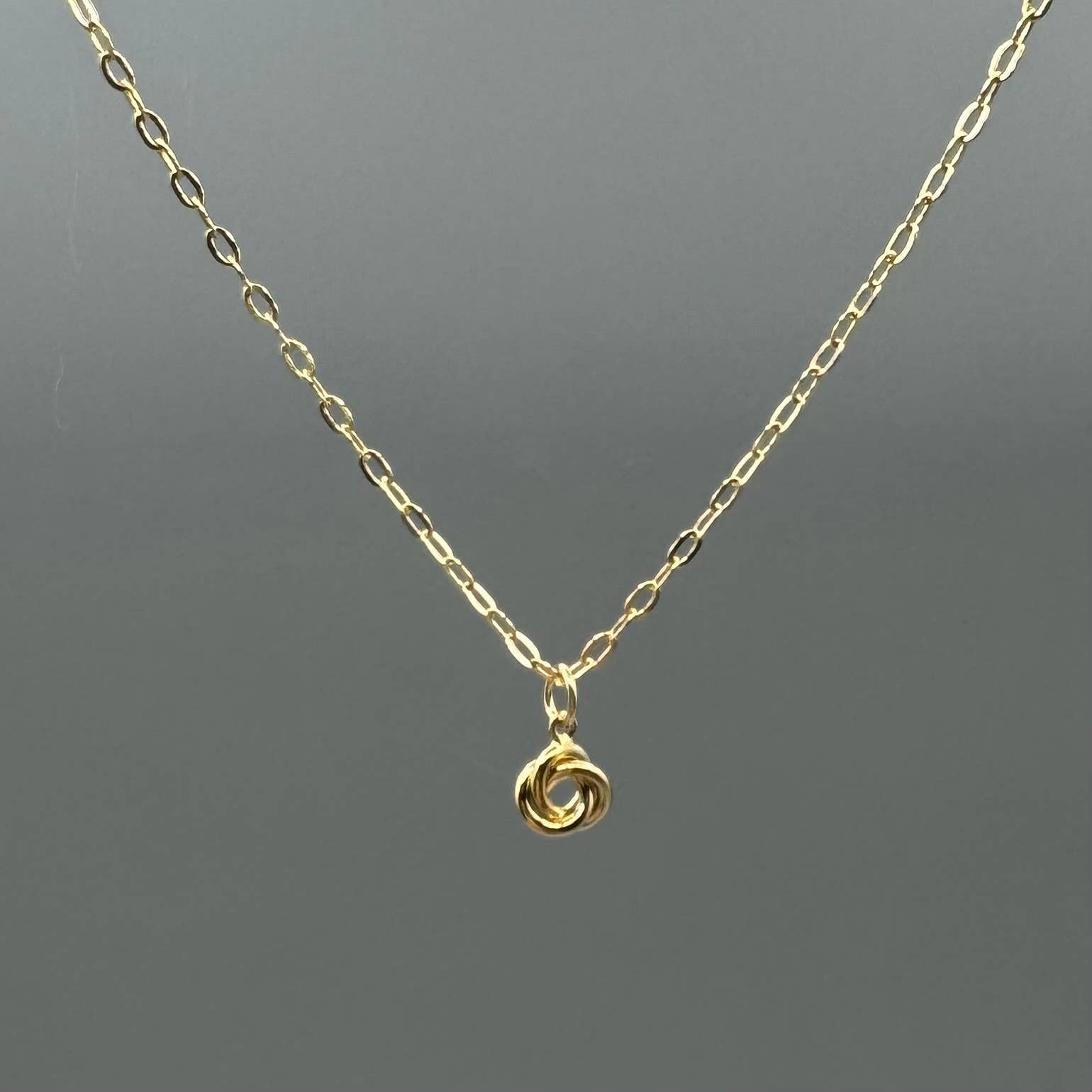 Something Silver - Wholesale Pendant/Charm Necklace - Love Knot Necklace0