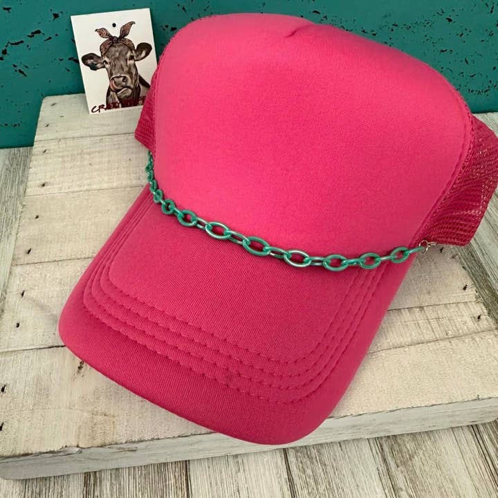 Crazy Heifers Wholesale - Wholesale Hat Accessory - Women's - Trucker Hat Chains V217