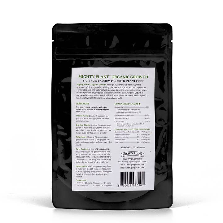 Mighty Plant – wholesale Fertiliser – Organo Grow™ (Wholesale Cases)1