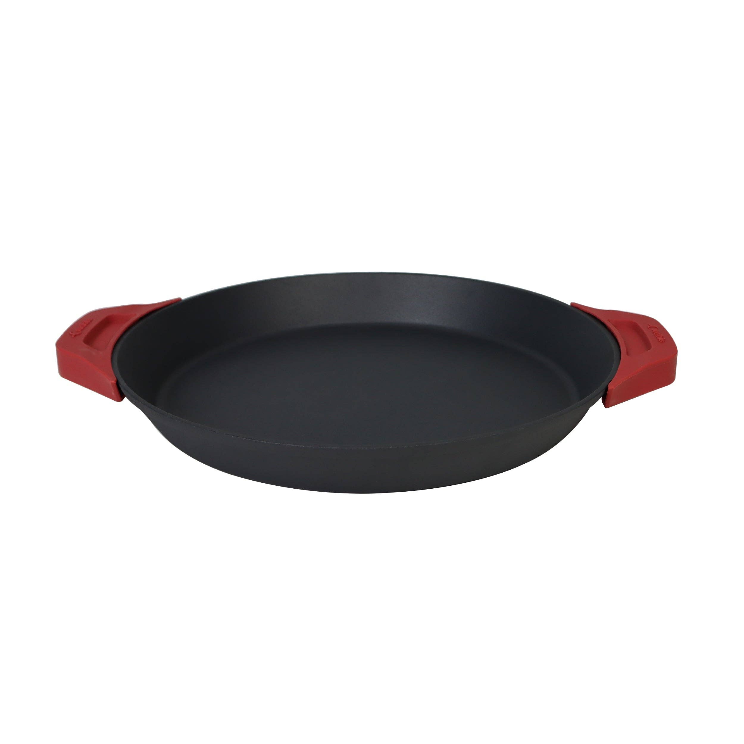 Crucible Cookware - Wholesale Cast Iron Skillet - 15.75-Inch (40 cm) Cast Iron Skillet Set with Dual Loop Hand4