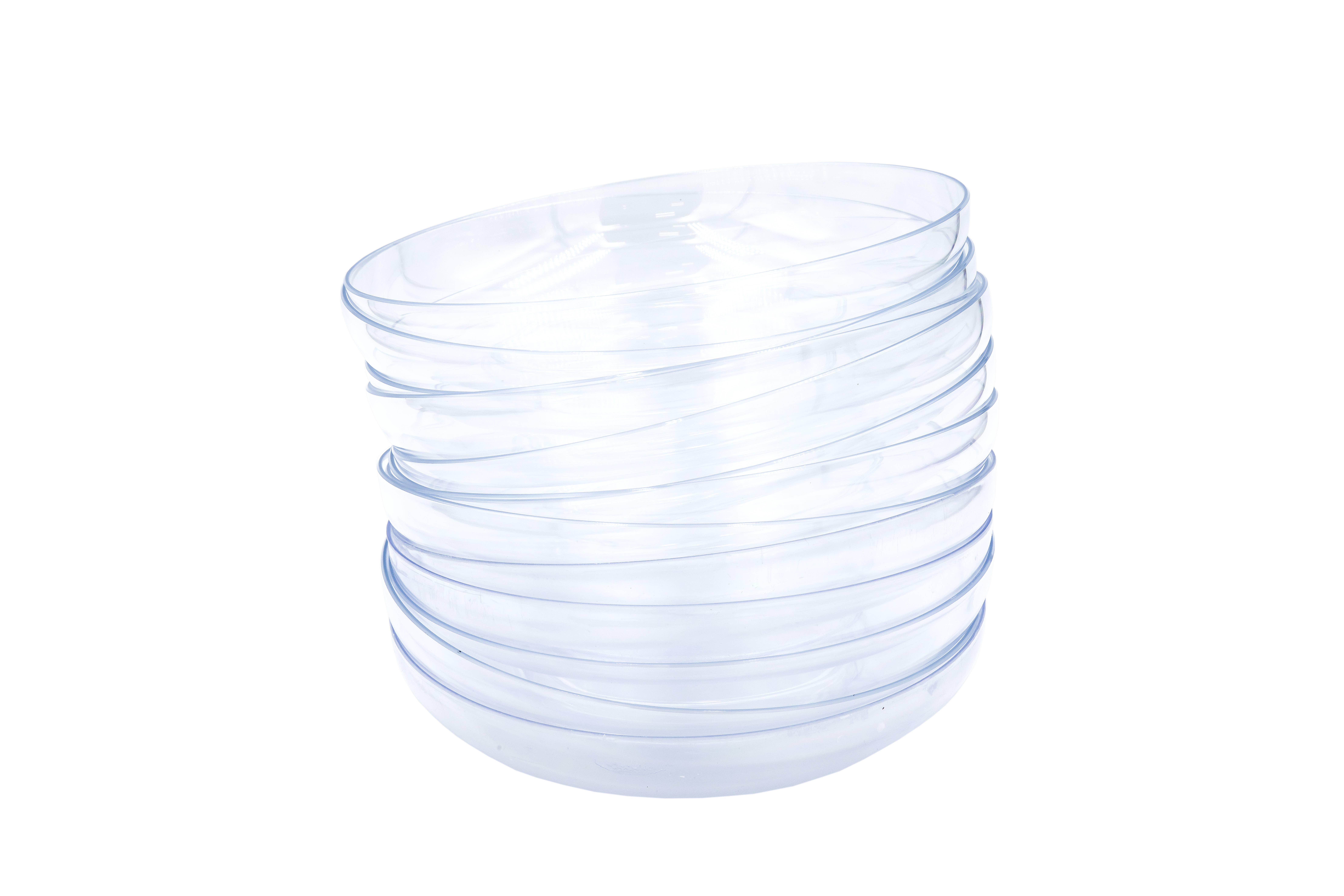 UNIMIX FLORAL - Vente Assiettes/plats/bols de décoration - Soucoupe à vaisselle en plastique, motif floral, mariage et vacances, 6 po5