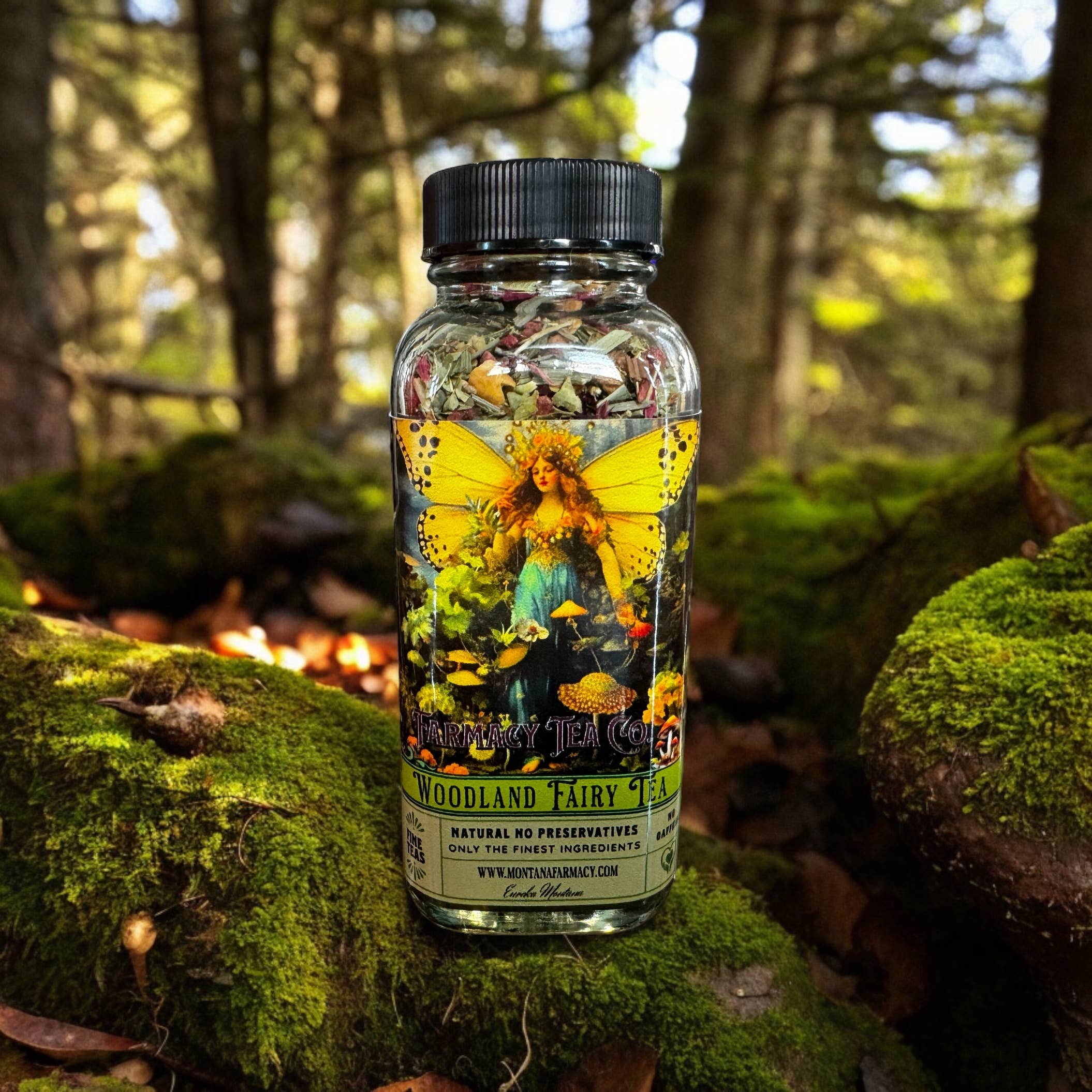 Montana Farmacy – Engroshandel Løs te – Woodland Fairy Fairey urtete til afslapning med lemon verbena og hindbær7