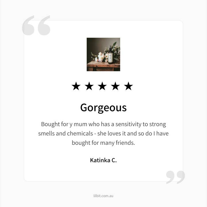 Lil'Bit Better - Wholesale Room & Linen Spray - Pretty Posy Light Floral Room Spray 250ml - Organic 3