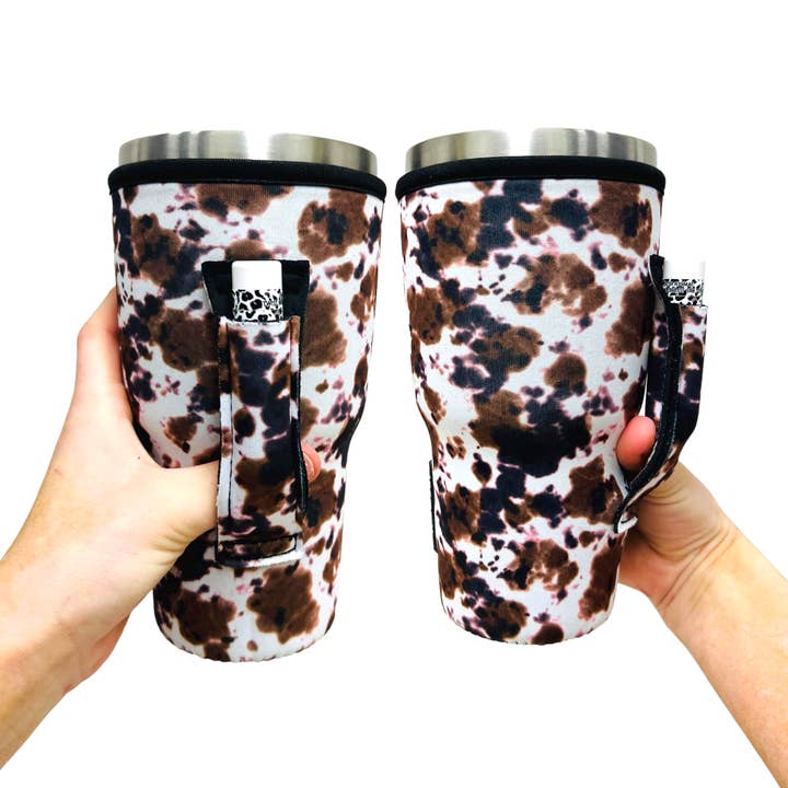 Drink Handlers - Wholesale Drink Huggers & Koozies - Cow Tippin' 30oz Tumbler Handler™2