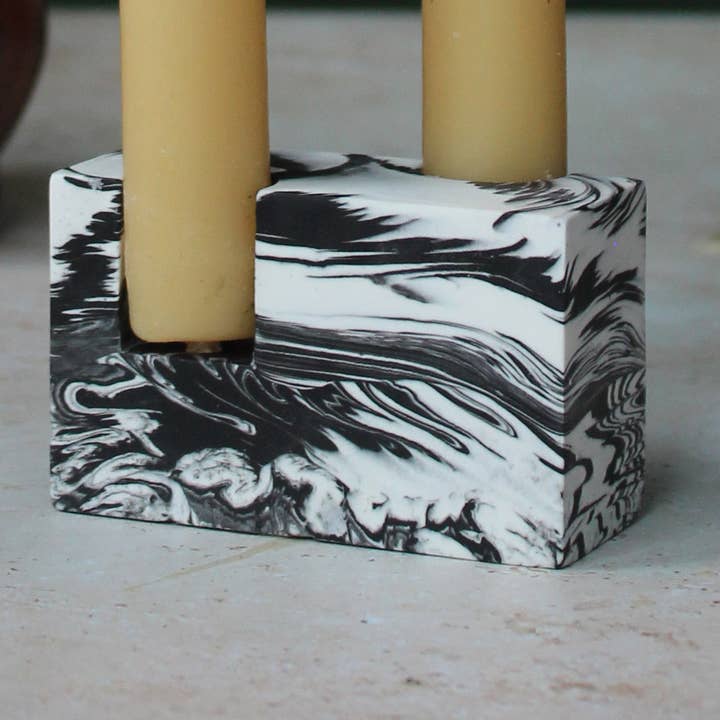 Rekha Maker - Wholesale Candle Holder - MINIMAL Jesmonite Candle Holder0