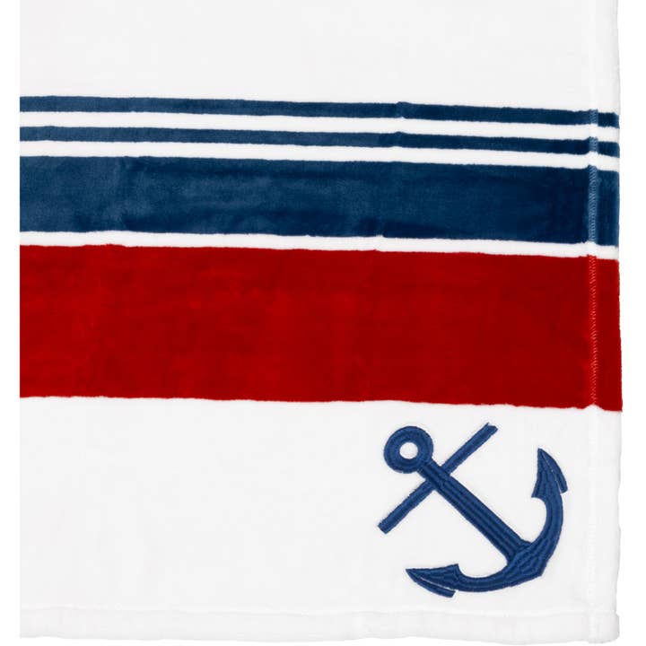 Anchor - 50" x 60" Royal Plush Blanket for wholesale by Pavilion