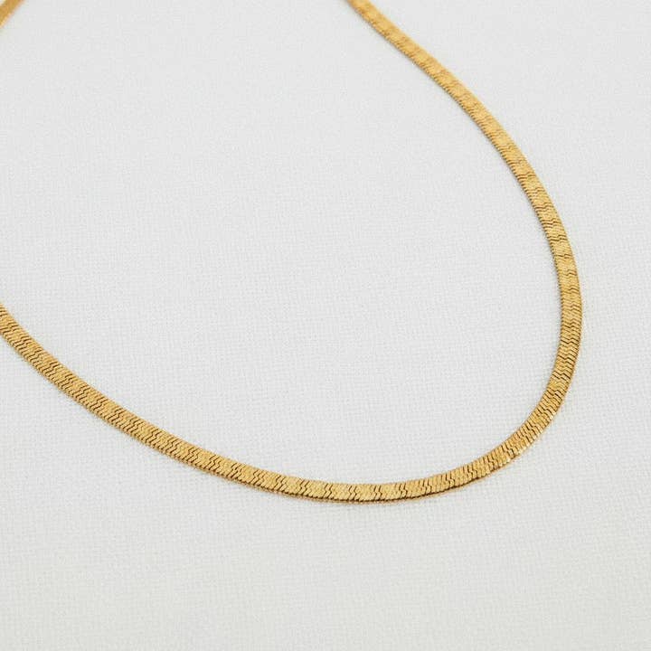 Layered Gold Tone Necklace for wholesale by paperln