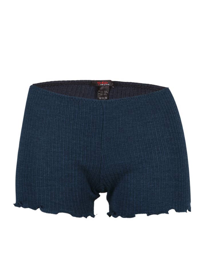 Short Ilary - Laine de soie plissée pour la vente par Madiva