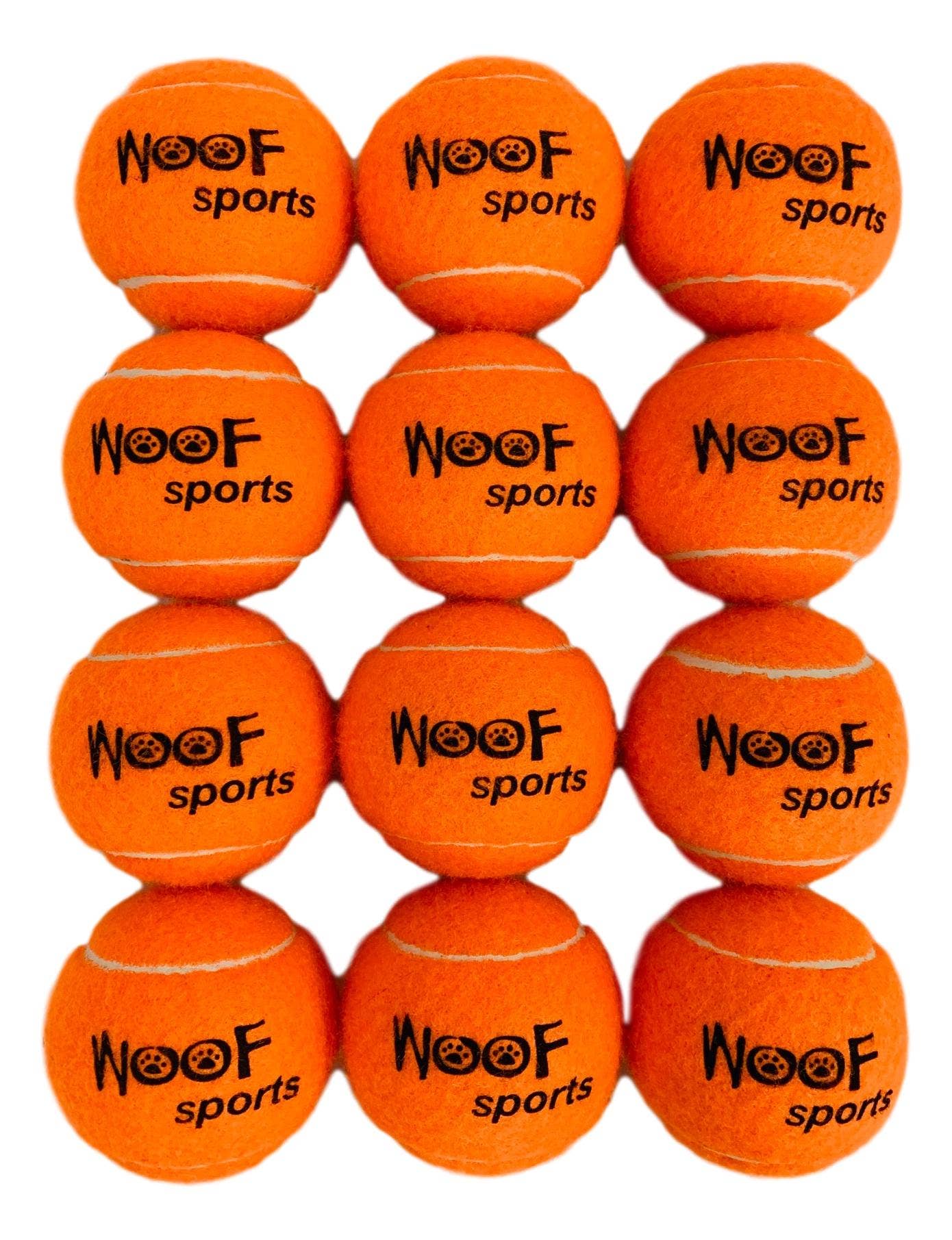 Woof Sports - Venta al por mayor Pelota - Perros - Pelotas de tenis para perros (12 pelotas por bolsa)2