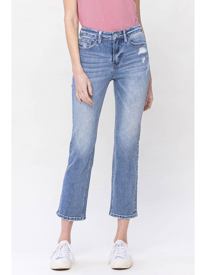 PERSEVERANZA JEANS DRITTI SLIM A VITA ALTA LV1140 in vendita all'ingrosso su Faire1