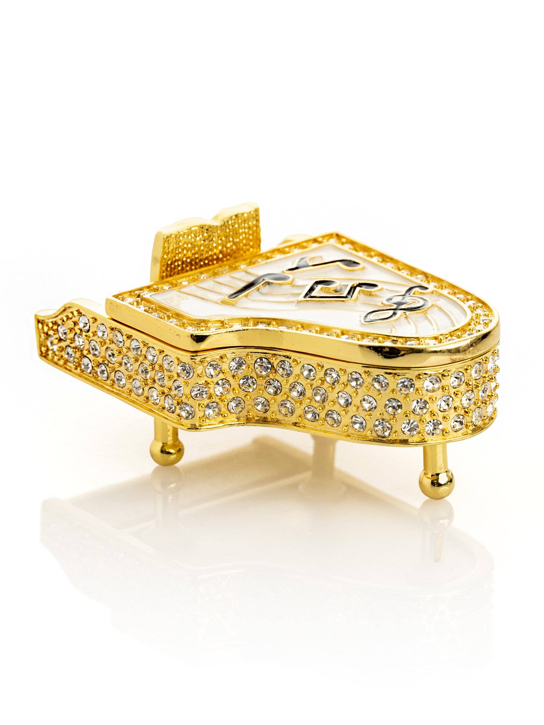 Keren Kopal - Wholesale Jewelry Box/Organizer - Golden White Piano11