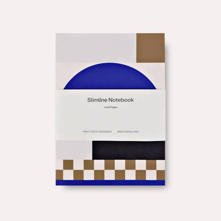 The Completist (No duties on USA orders!) – Großhandel Notizbücher – Ginger Slimline Notizbuch mit geometrischem Design4