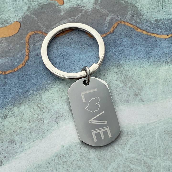 My Captured Journey - Wholesale Keychain - Unisex - Michigan Love Tag Keychain1